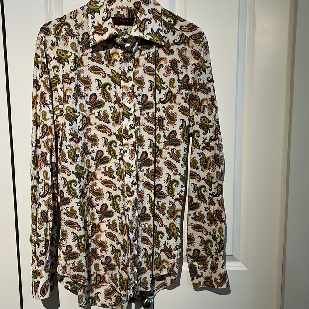 Mens Etro cotton shirt